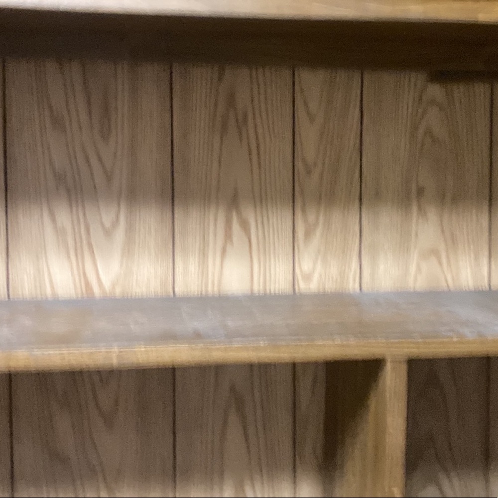 Brown bookcase